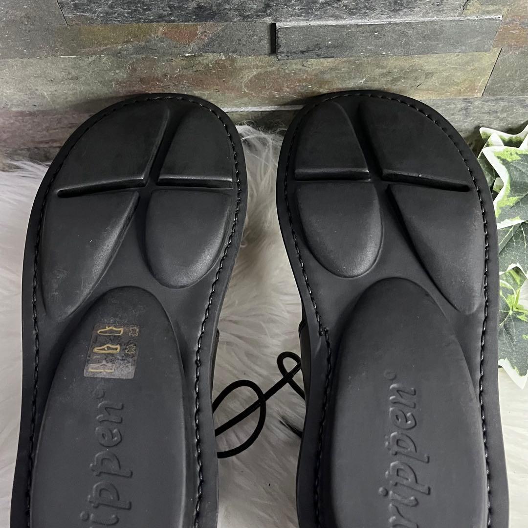 超美品　トリッペン　trippen ノマド　レザー　レースアップ　ブーツ