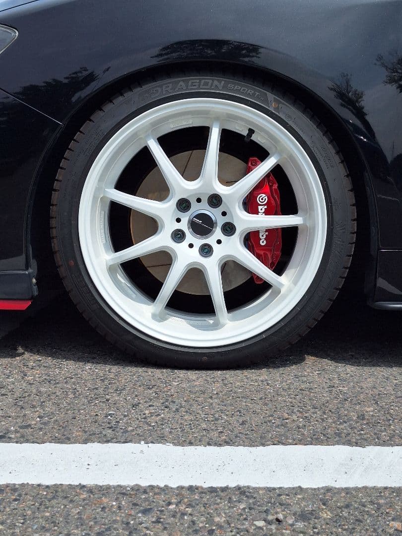 WORK EMOTION D9R 114.3 8.5J +45 19インチ