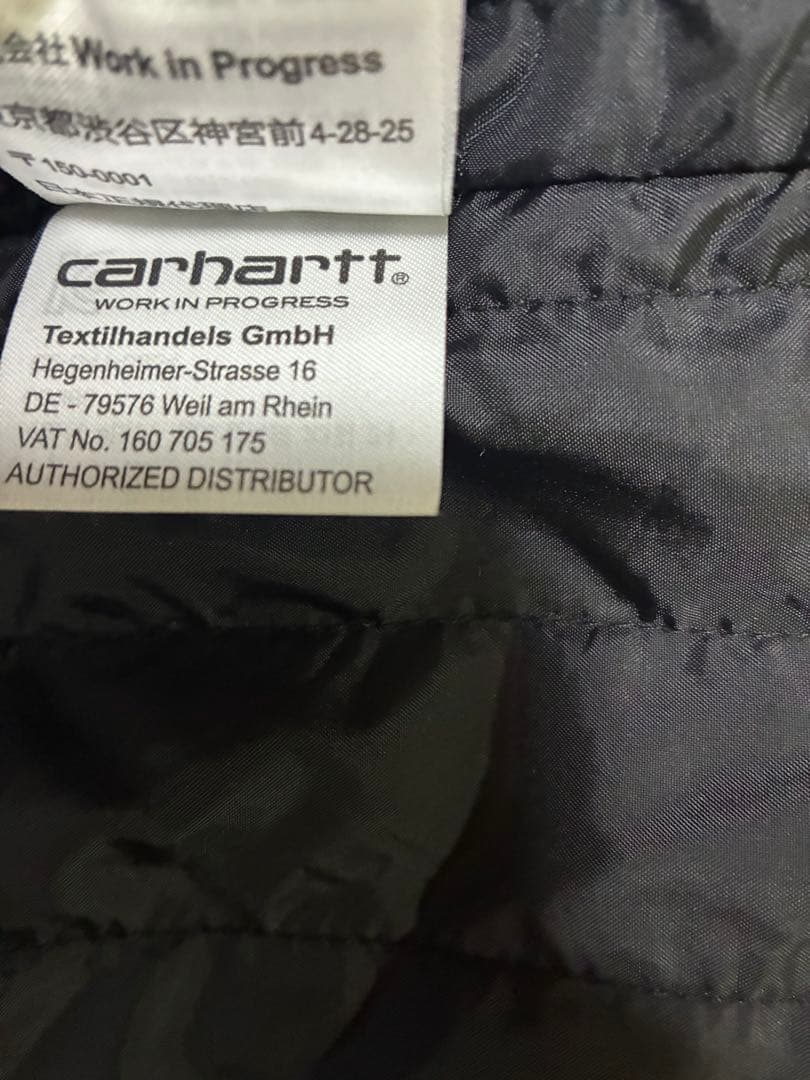 美品　Carhartt WIPコーデュロイジャケット　ネイビー