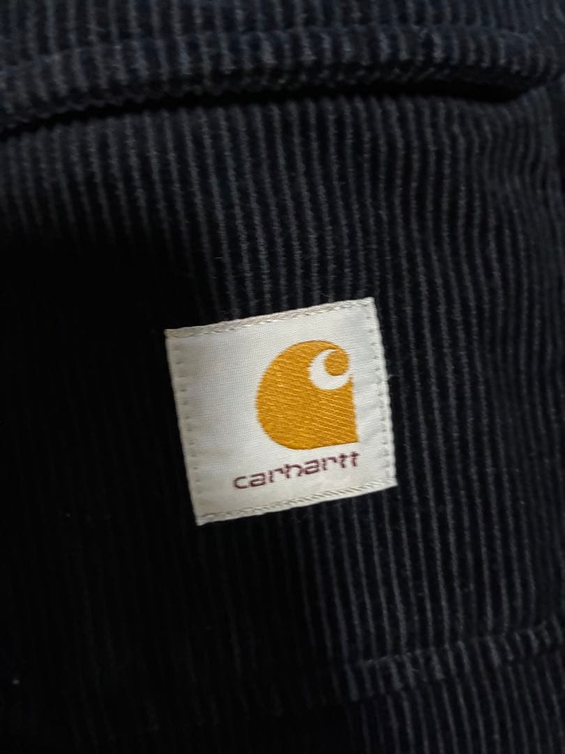 美品　Carhartt WIPコーデュロイジャケット　ネイビー