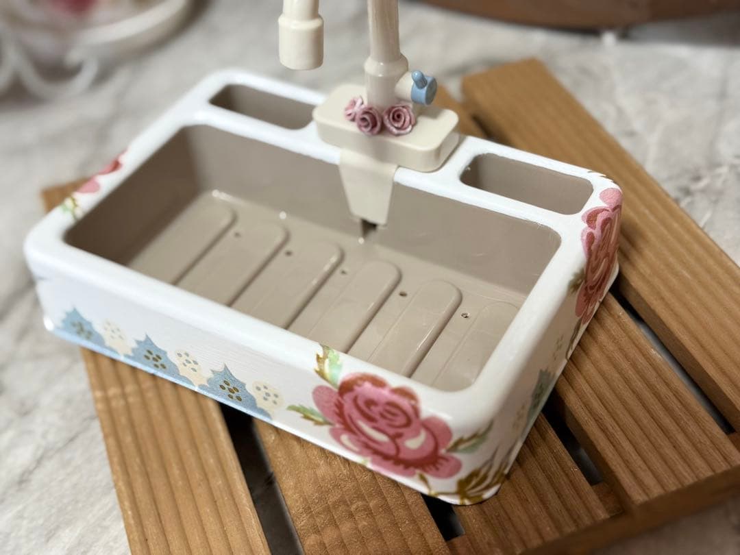 mogu様リクエスト6点おまとめ品※プラ鉢陶器鉢※収納ケース※リメイク鉢※薔薇柄