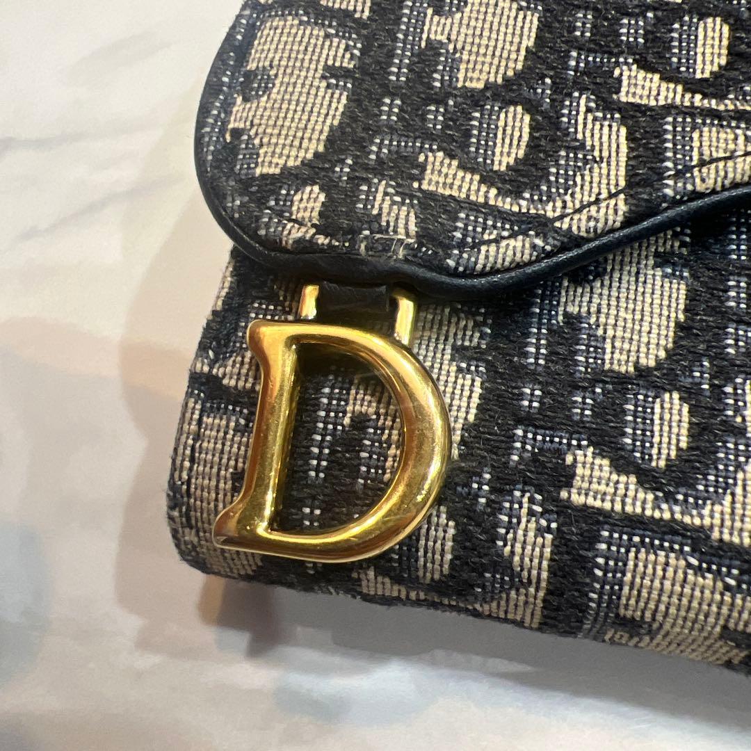 Christian Dior 三つ折り財布　トロッター