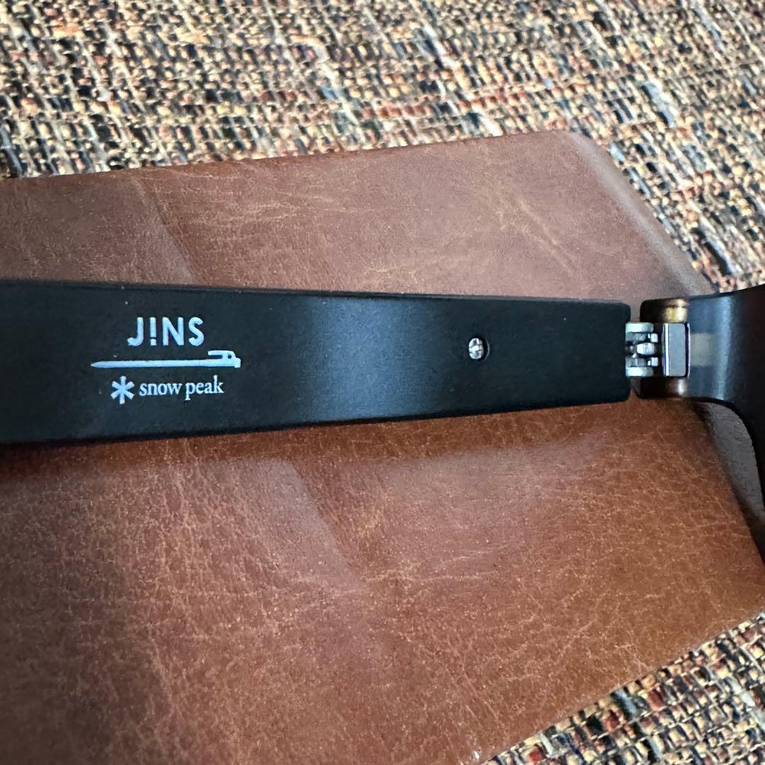 JINS ×  Peak SUNGLASSES +360° ブラウンデミ