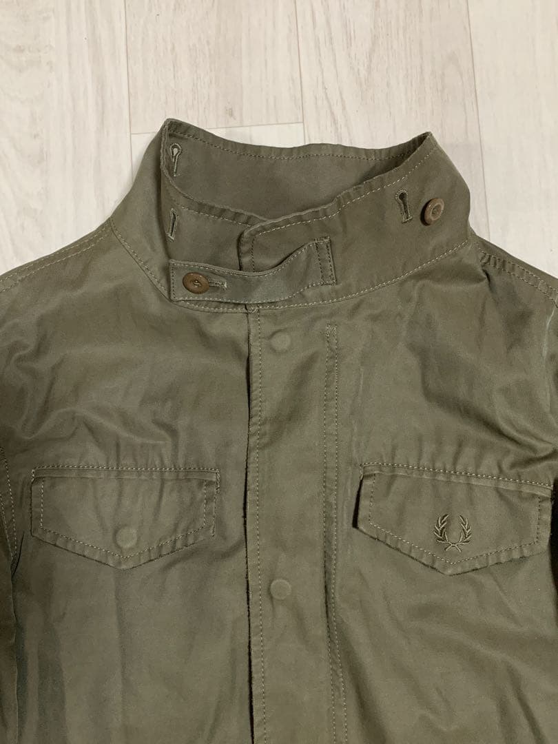 FRED PERRY フレッドペリー　モッズコート　カーキ　Lサイズ