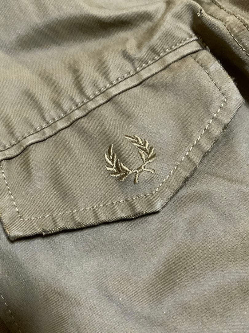 FRED PERRY フレッドペリー　モッズコート　カーキ　Lサイズ