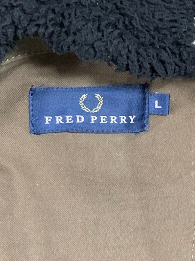 FRED PERRY フレッドペリー　モッズコート　カーキ　Lサイズ