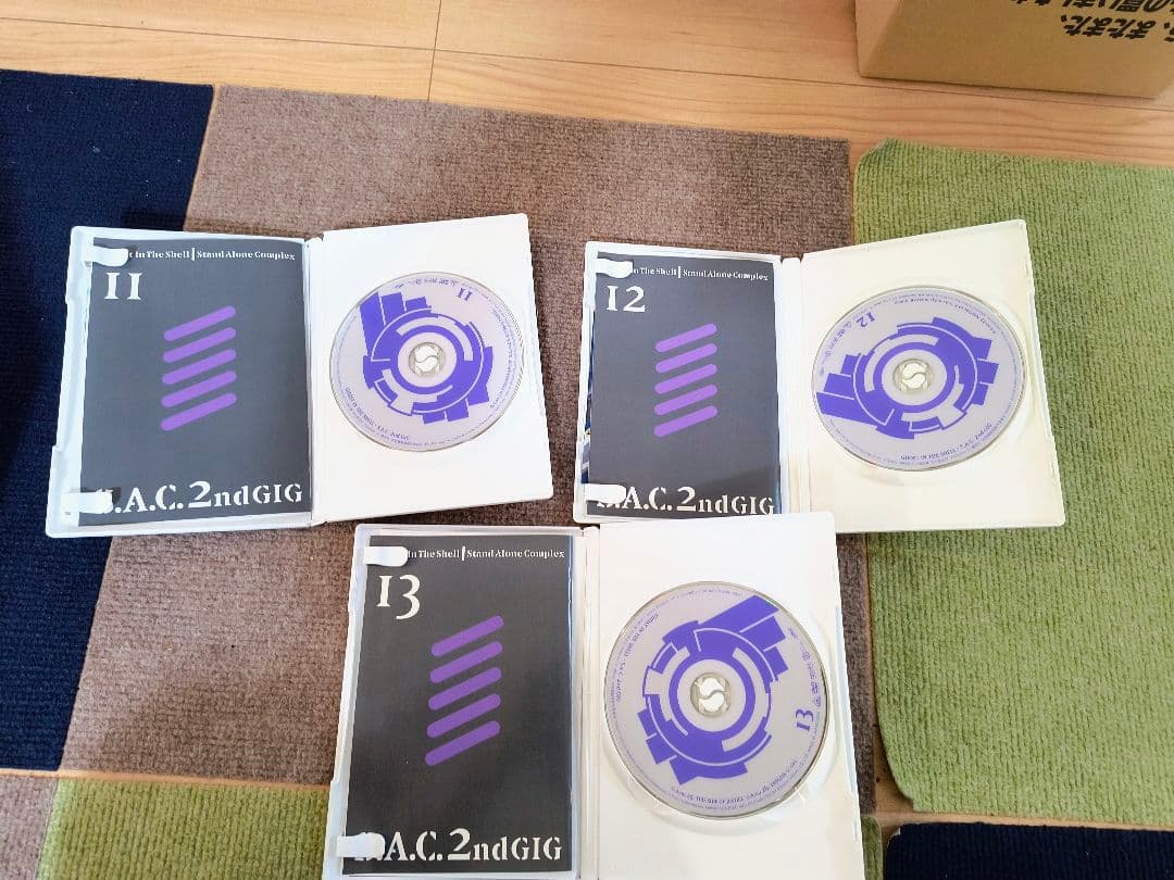 攻殻機動隊 S.A.C / S.A.C 2ndGIG DVD26巻 サントラ2枚