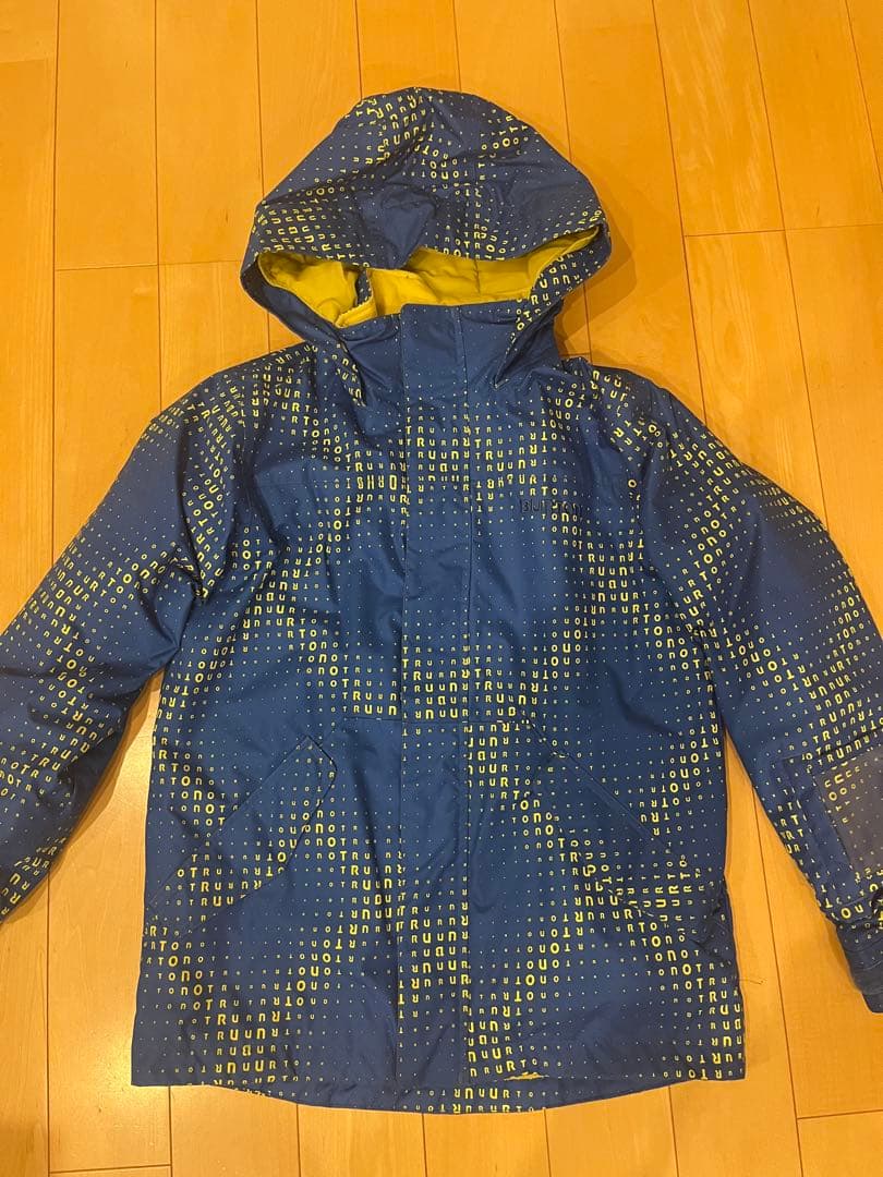 BURTON 子供用スノーボードウェア上下セット　Mサイズ