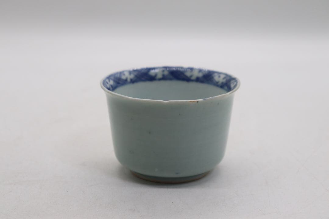 古伊万里　そばチョコ3点　青磁　渦福　送料込み250903
