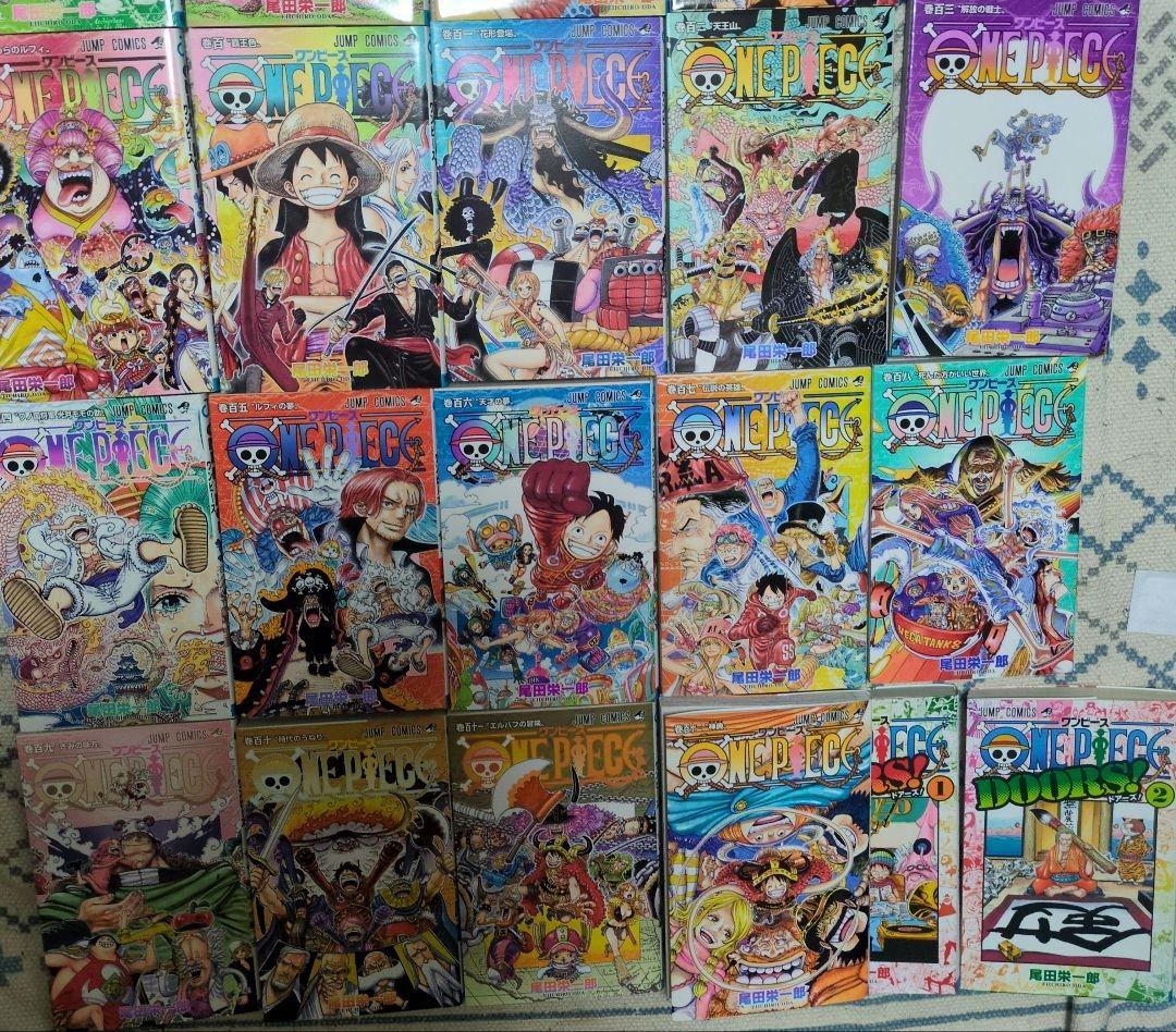 【最終値引き】84〜最新112巻/DOORS!【ONEPIECE単行本】