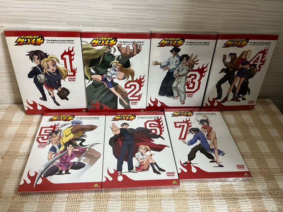 史上最強の弟子ケンイチ　TV版+OVA 全20巻セット DVD セル版