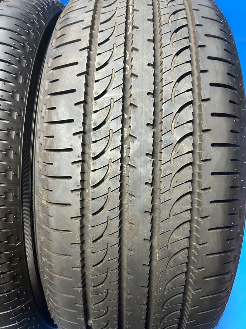 ふみお　225/55R18 ヨコハマ　4本　新車外し　デリカ 中古　タイヤ