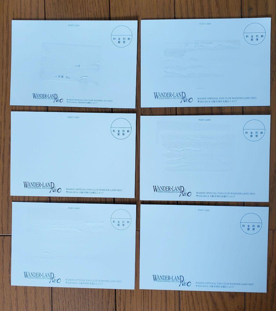 WANDS第5期 ファンクラブ会報 VOL.1〜VOL.4、VOL.6のセット