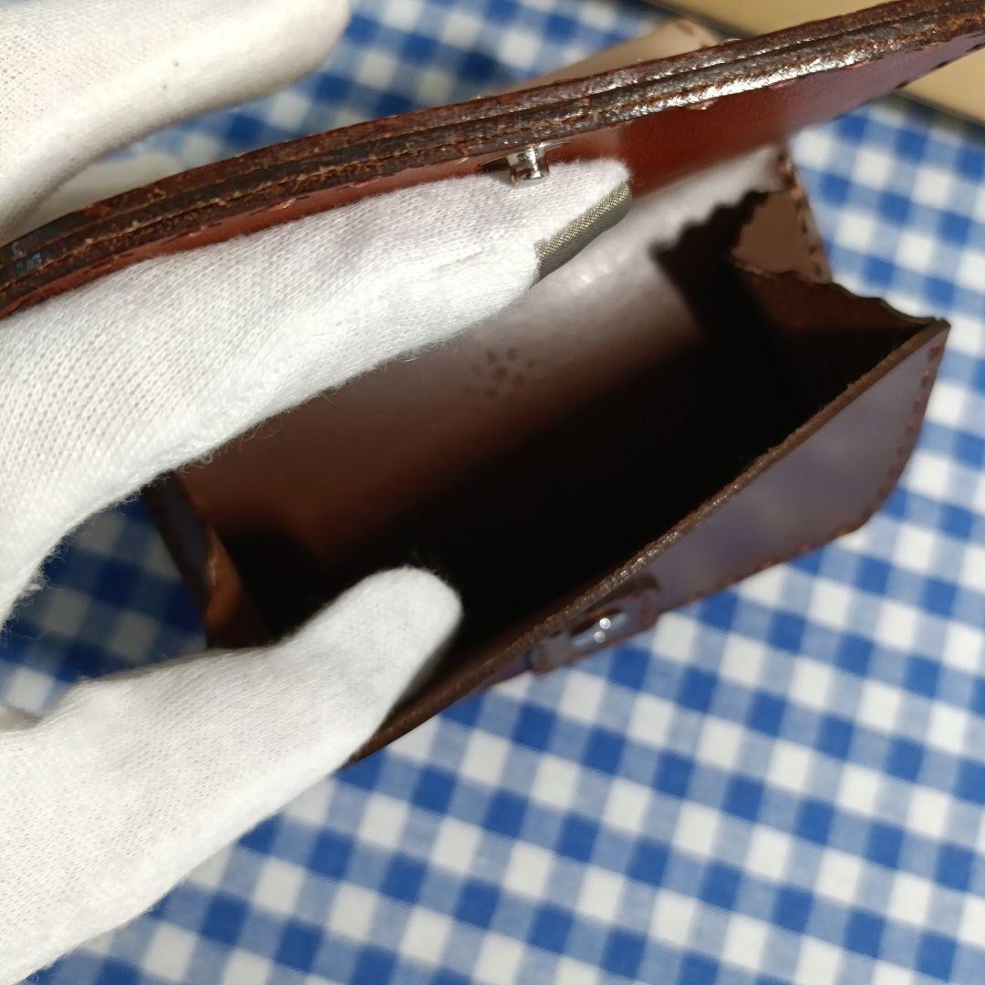 オジャガデザイン　ジブリ　ネコバス　革財布　レザー