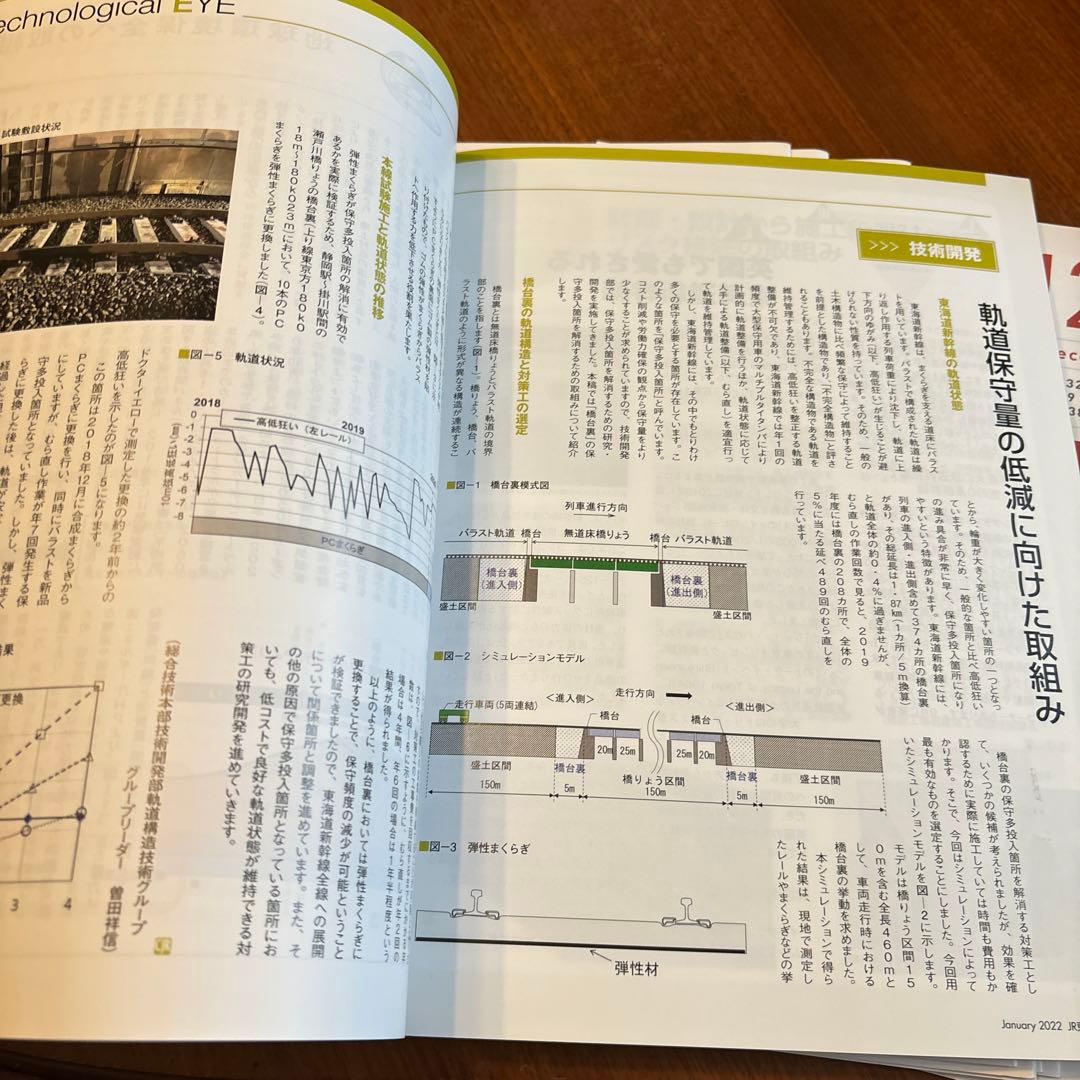 JR東海関係者の月刊誌『月刊 JR東海』2022年12冊揃い