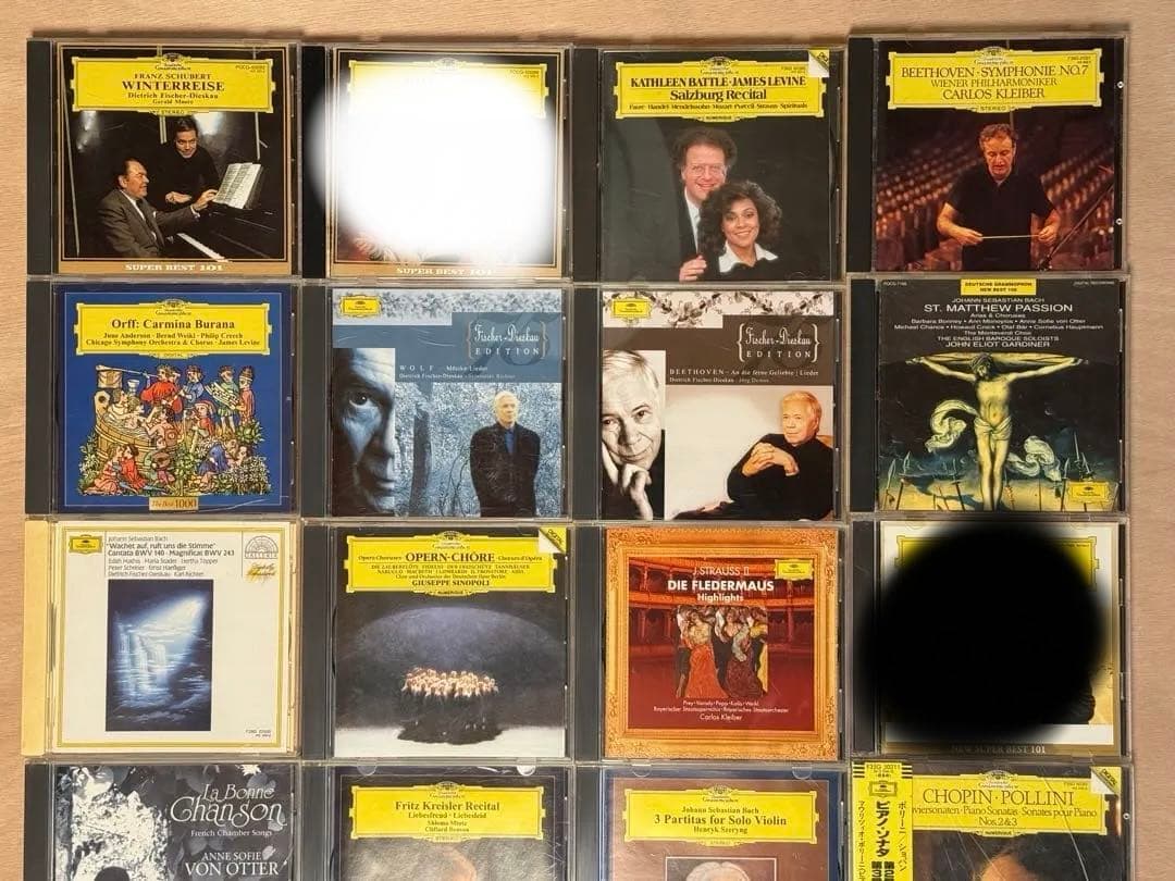 名盤37枚セット！ドイツ・グラモフォン クラシックCD カラヤン/ポリーニ他