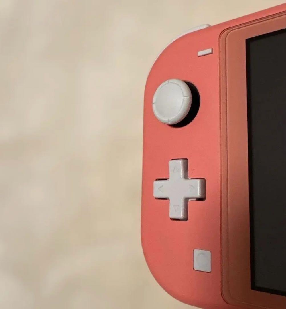 Nintendo Switch Lite コーラル ピンク　ケース付