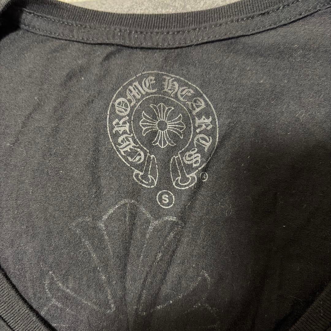 Chrome Hearts ブラック Vネック Tシャツ S