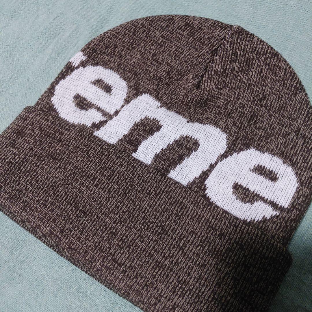 帽子 supreme big logo beanie