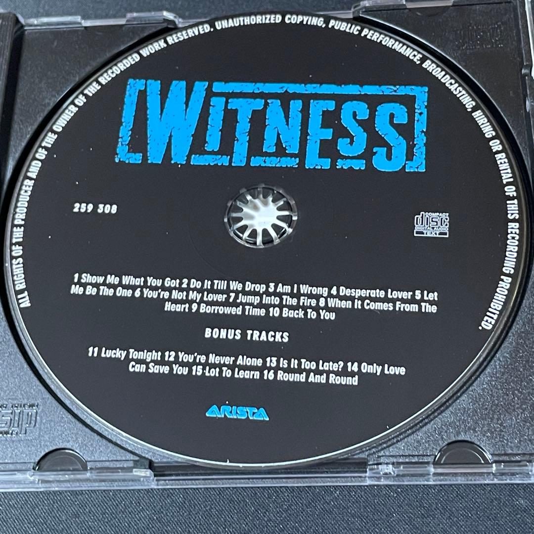 BONUS６曲入り/メロハーAOR◆WITNESS/WITNESS