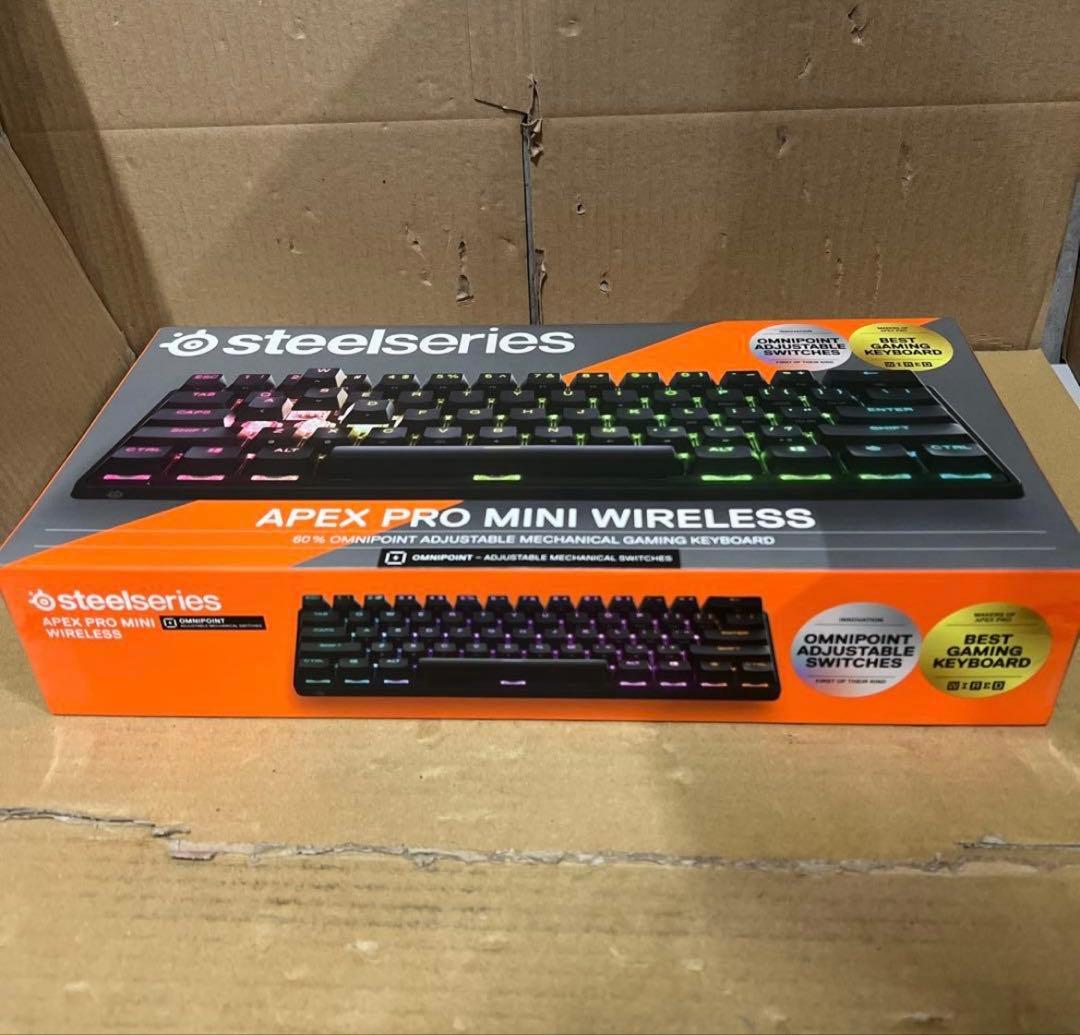 Steelseries キーボードApexProMini Wireless JP