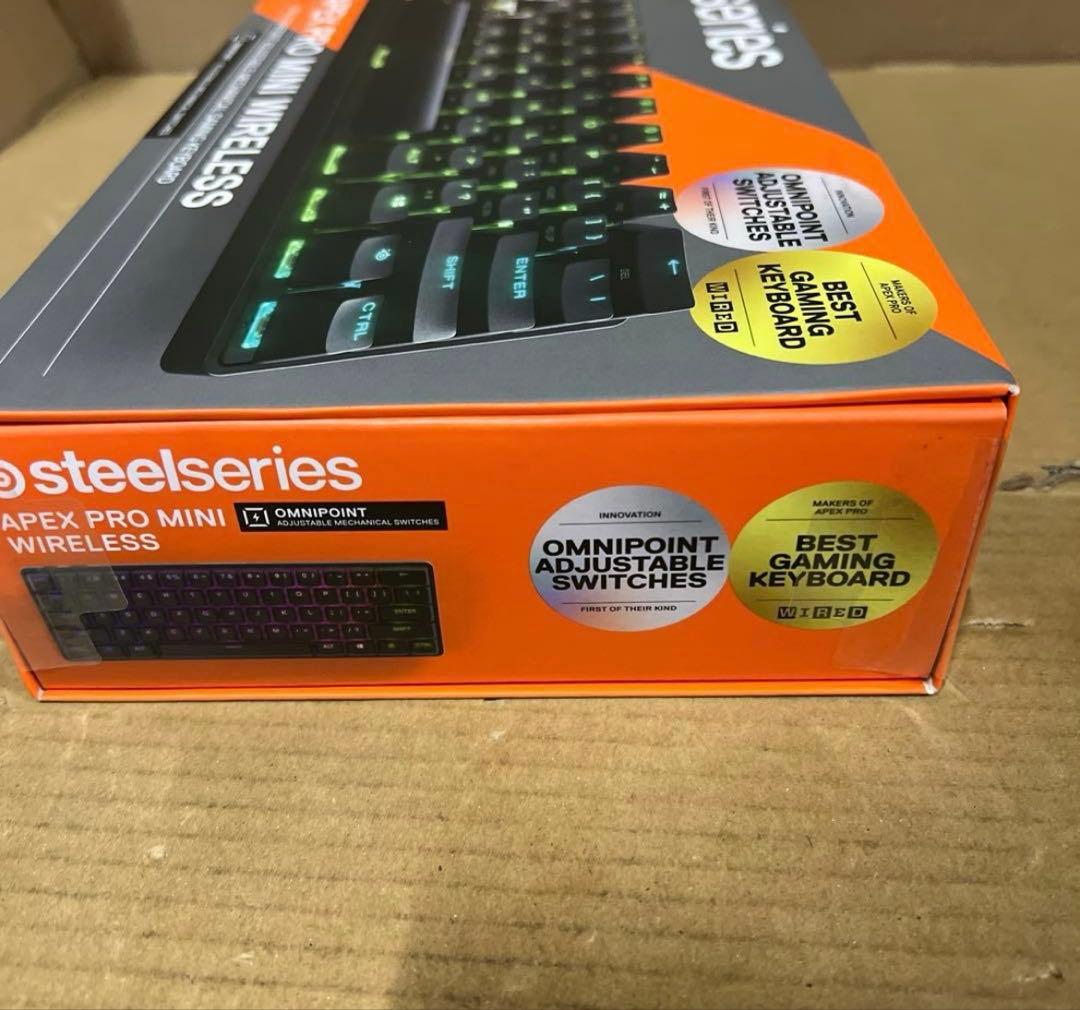 Steelseries キーボードApexProMini Wireless JP