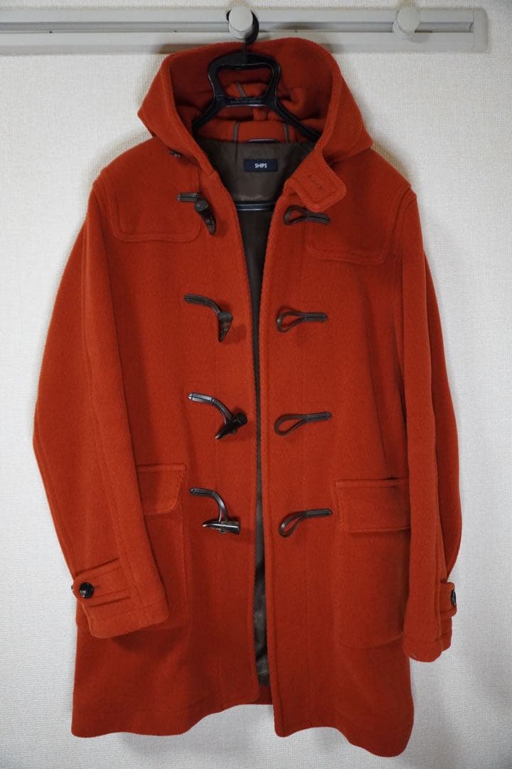 【ほぼ新品】SHIPS vallombrosa ダッフルコート（Lサイズ)