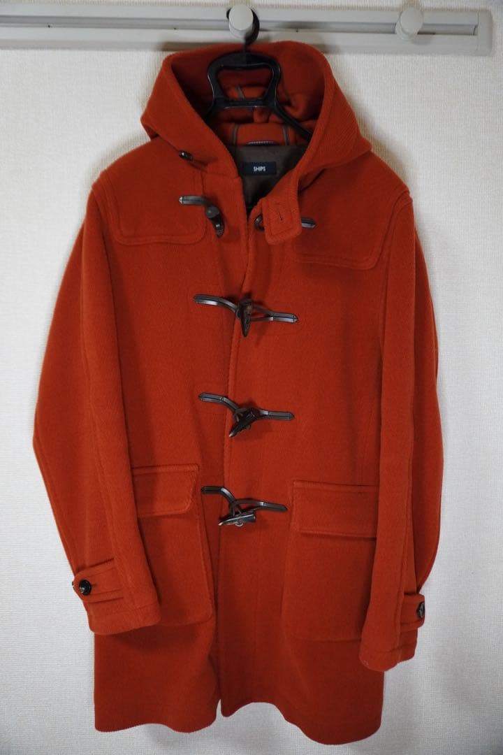 【ほぼ新品】SHIPS vallombrosa ダッフルコート（Lサイズ)