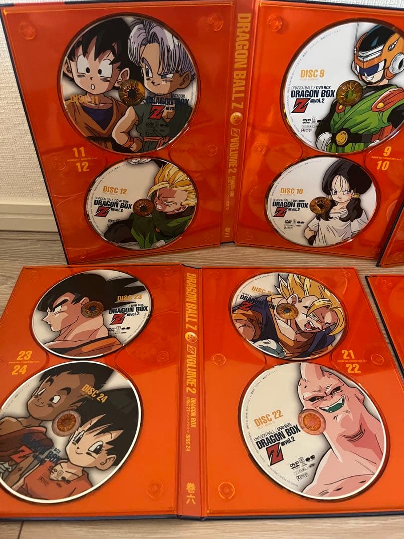 ドラゴンボールz DVD BOX1と2のセット