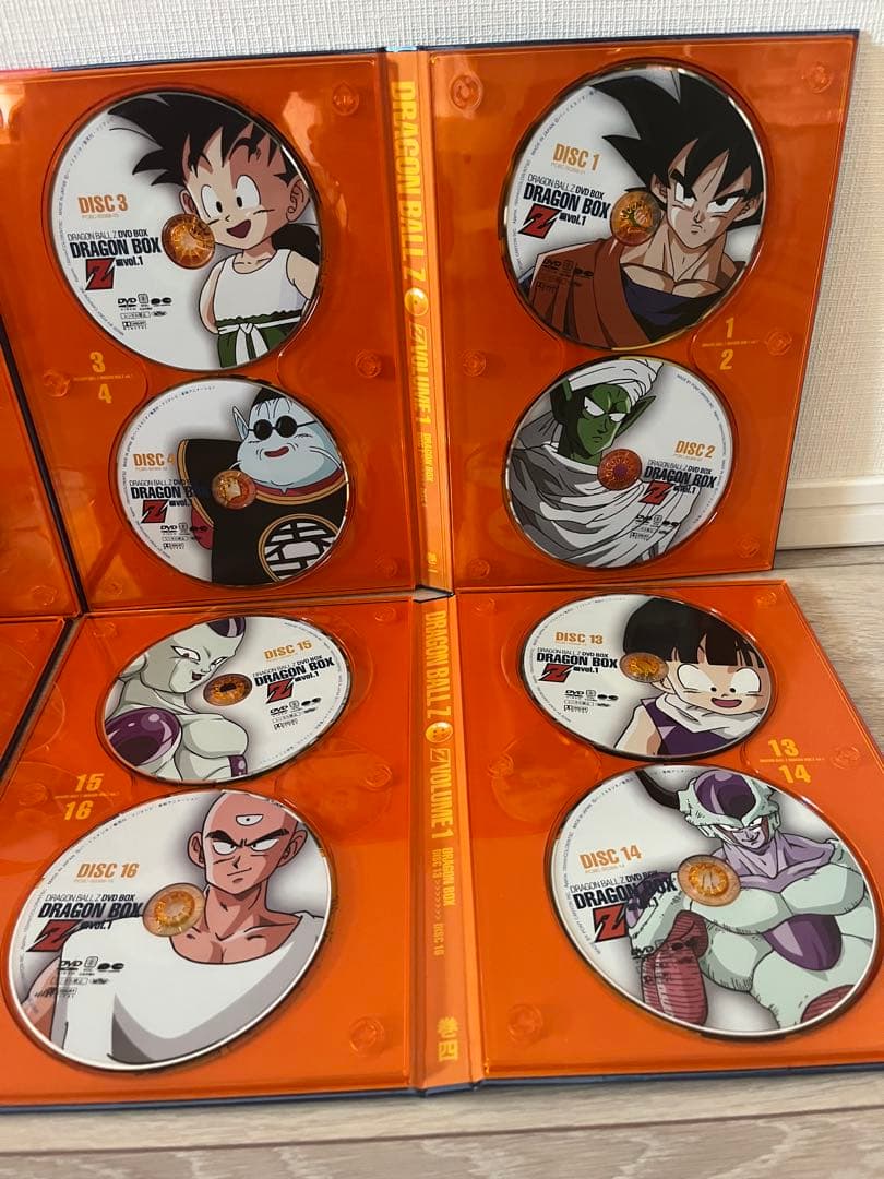 ドラゴンボールz DVD BOX1と2のセット