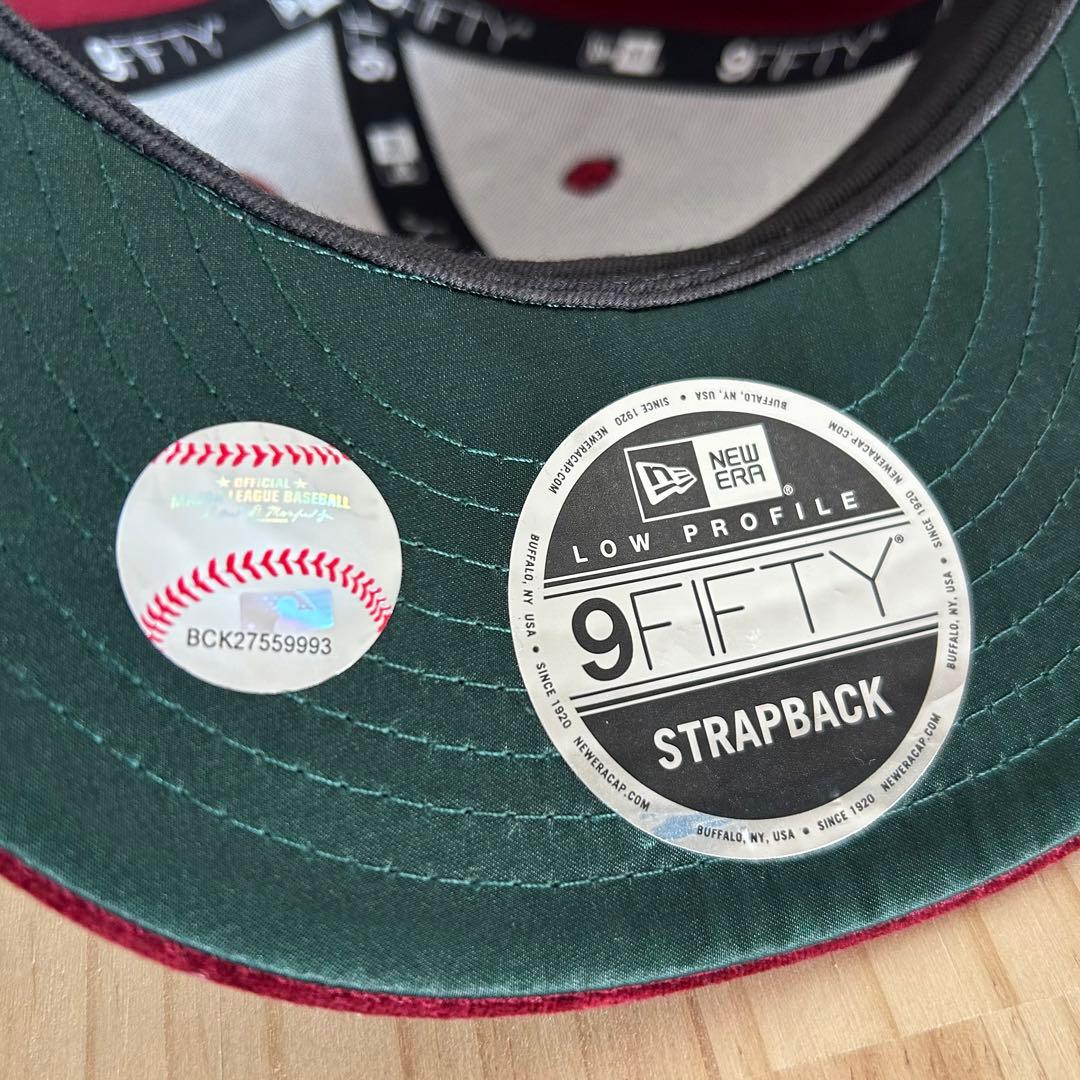 NEWERA 別注 ベースボールキャップ ベロア Phillies 完売品