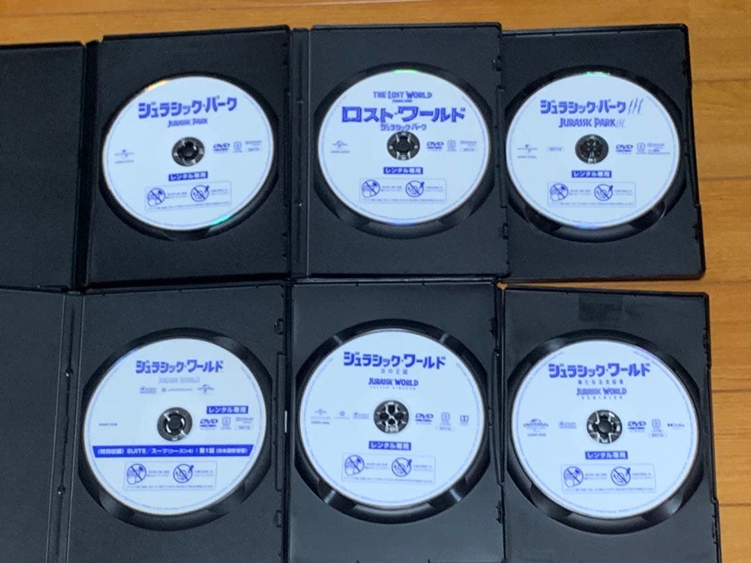 【送料無料】ジュラシック シリーズ パーク&ワールド DVD 6点 セット
