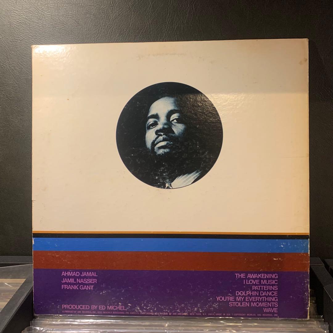 AHMAD JAMAL TRIO THE AWAKENING LP レコード