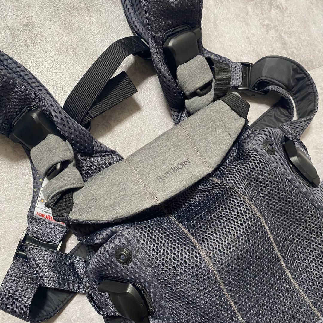 極美品✨babybjorn ベビービョルン ハーモニー 抱っこ紐 アンスラサイト