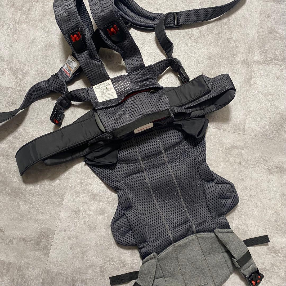 極美品✨babybjorn ベビービョルン ハーモニー 抱っこ紐 アンスラサイト