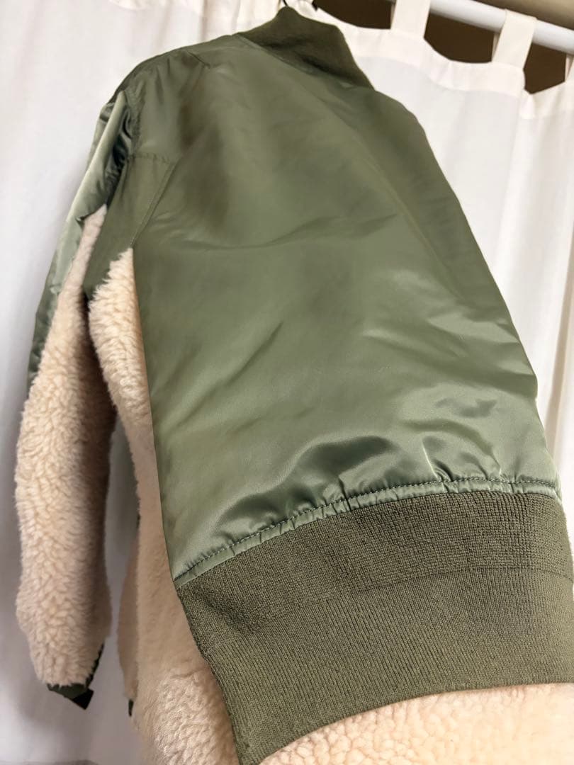 イタリア好き sacai 20AW MA1 ドッキング ボア ブルゾン
