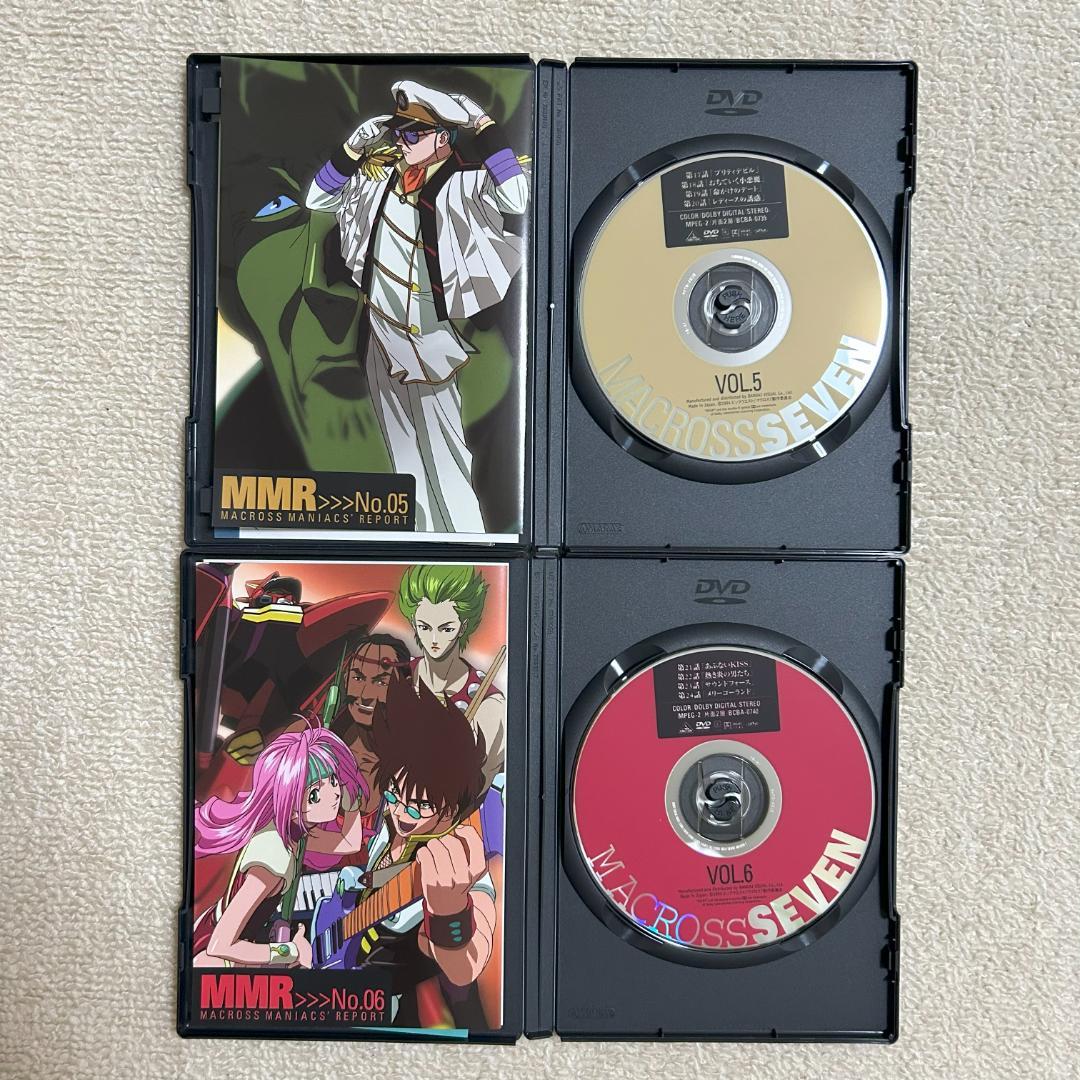 DVD マクロス7 全13巻セット セル版