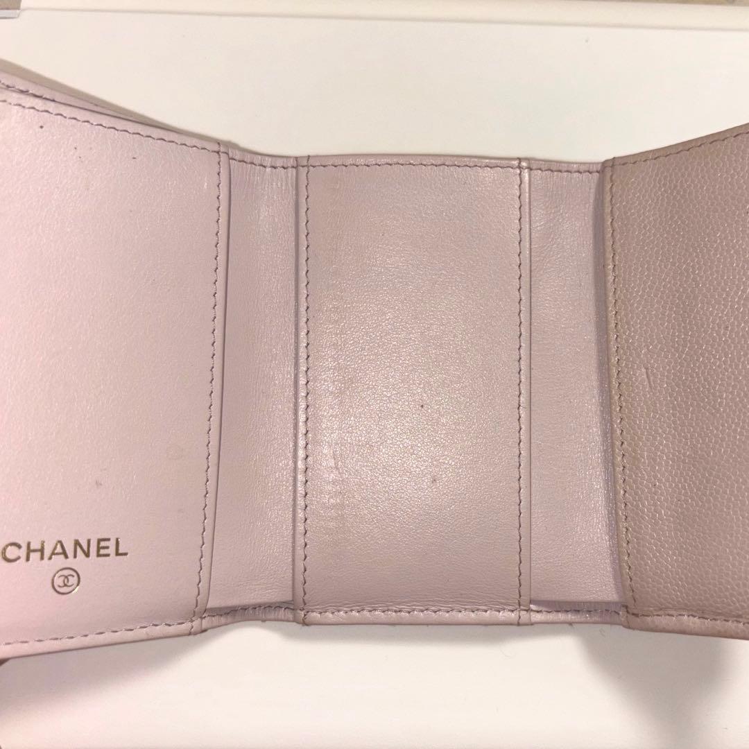 ‼️さらに値下げ‼️【CHANEL】三つ折り財布｜スモールウォレット