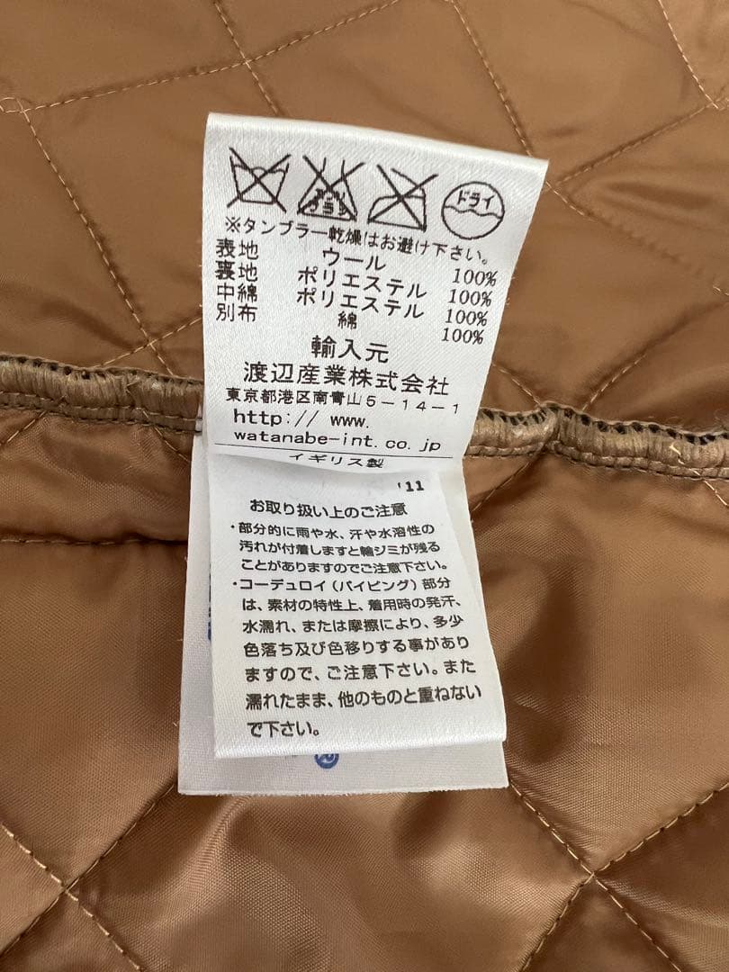 ラベンハム　ウール　カーキ　ダッフルコート