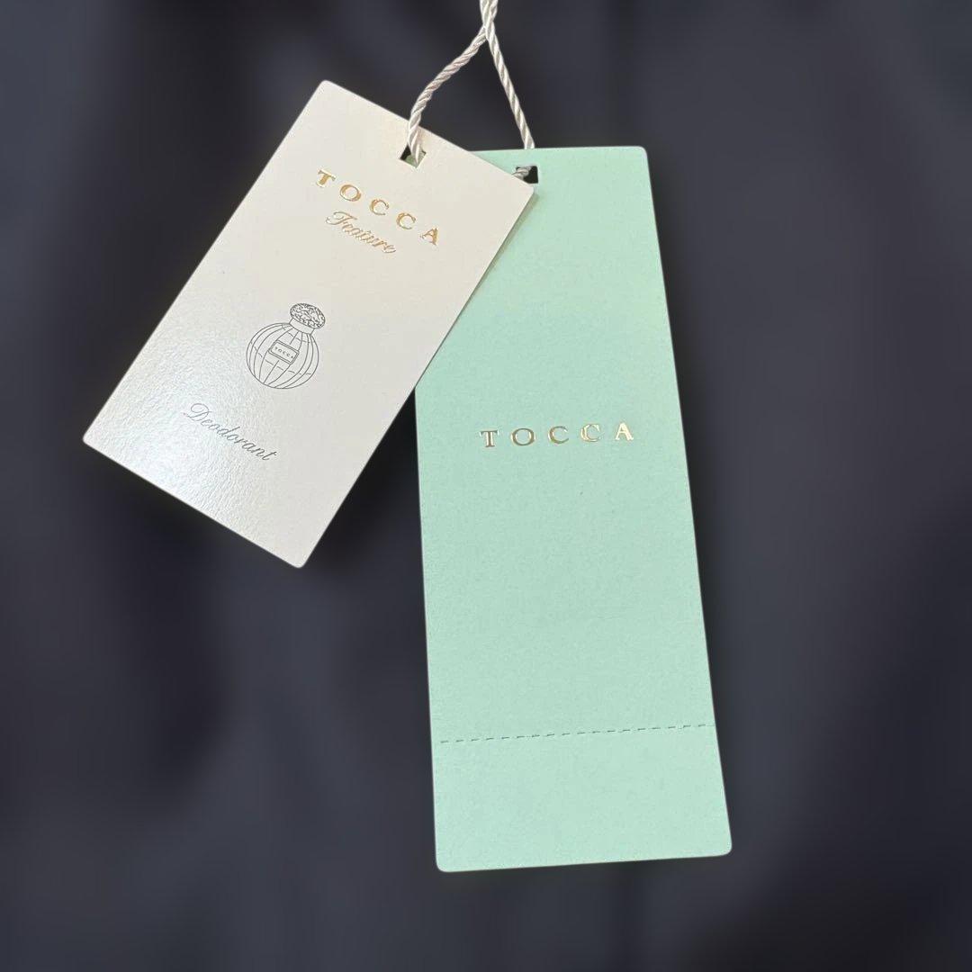 新品タグ付 TOCCA SCREEN STAR コート 定価8万円ネイビー 0