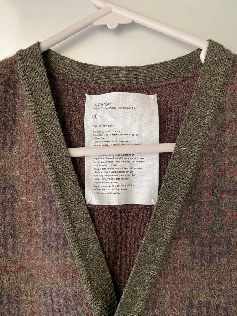 WTAPS WAYウールベスト LOUNGE VEST WOOL