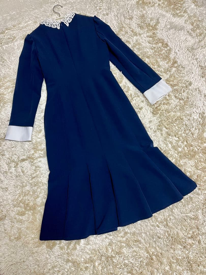 【完売品】 CELFORD セルフォード　刺繍カラータイトワンピース