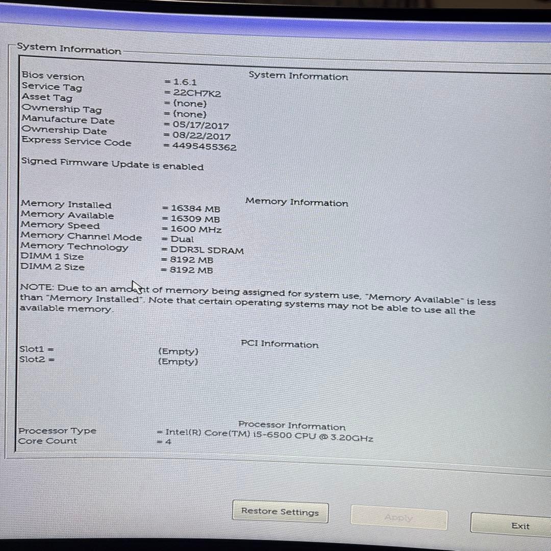 DELL Optiplex3040 デスクトップパソコン