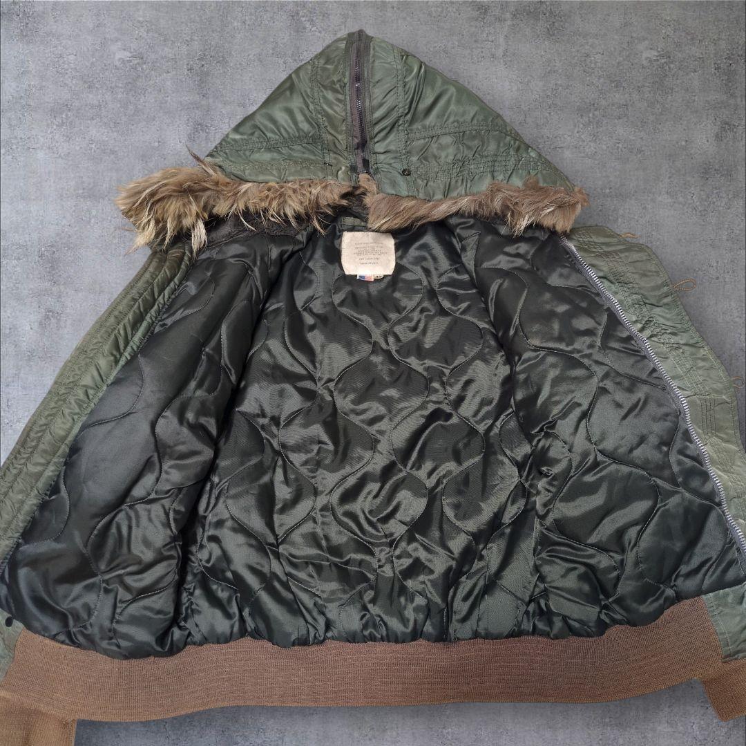 希少✨SPIEWAK n-2b 茶リブ USA製 XL SCOVILL 短丈