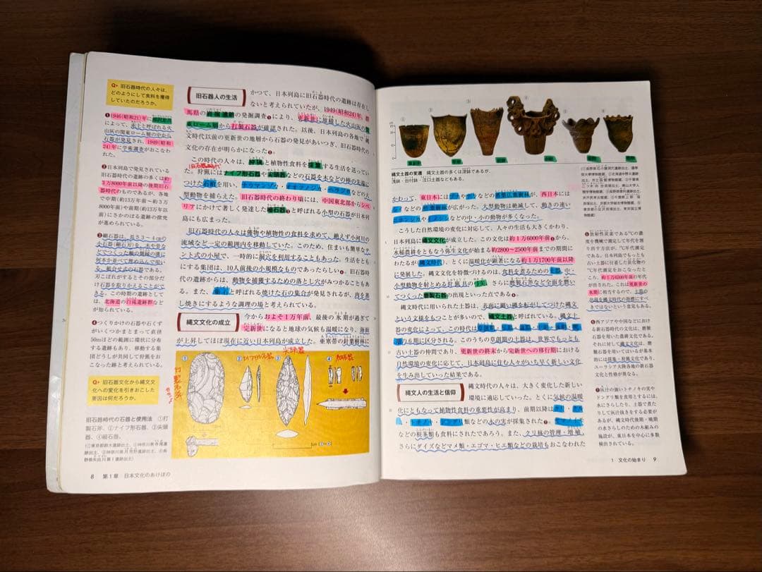 詳説日本史 重要単語マーカー有 あべしゅんこ