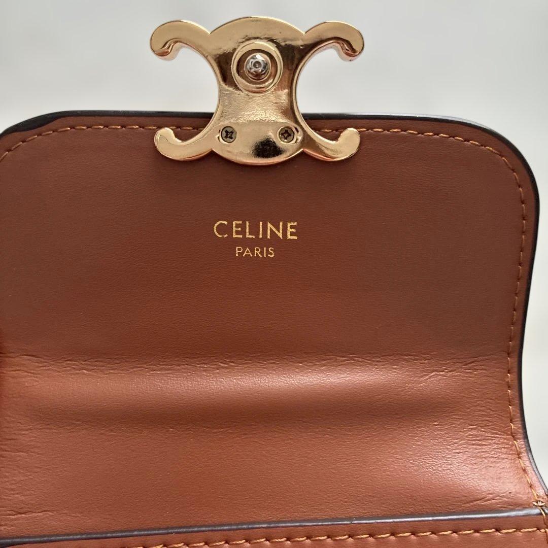 CELINE セリーヌ　トリオンフ　折り財布並行輸入