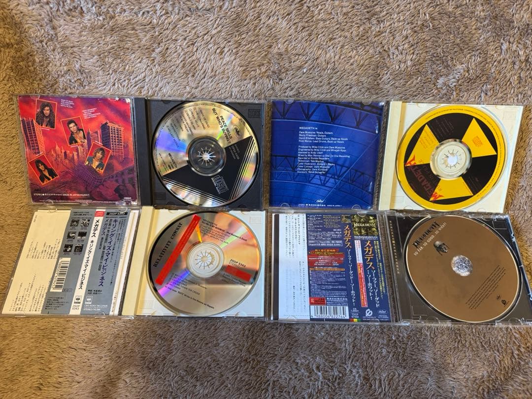 Megadeth CDセット【バラ売り可能】