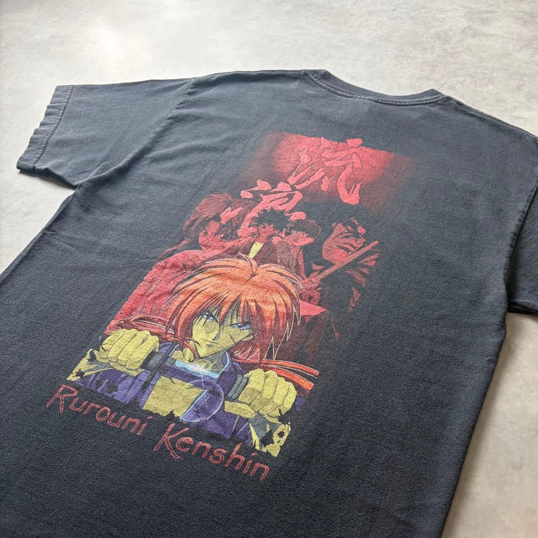 00s るろうに剣心 アニメ Tシャツ 海外古着 vintage