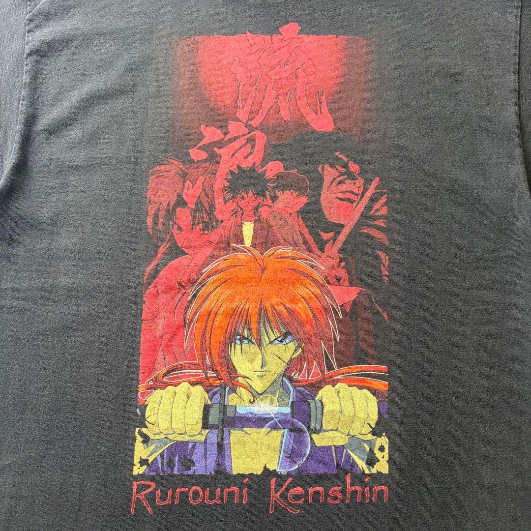 00s るろうに剣心 アニメ Tシャツ 海外古着 vintage