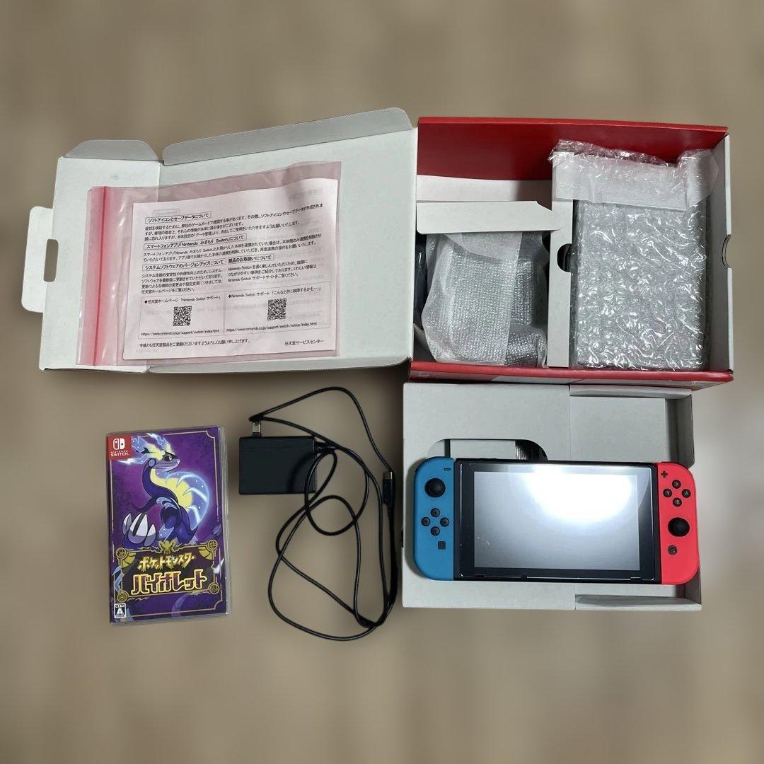 Switch一式、ポケモン（バイオレット）　セット